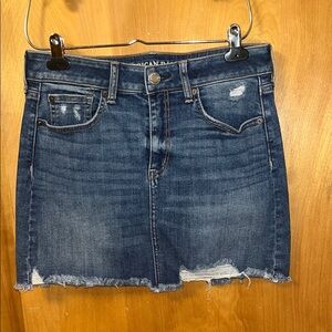 Denim Mini Skirt